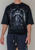 CAMISETA CORTA ÁNGEL RESPLANDECIENTE HECHO EN EL CIELO