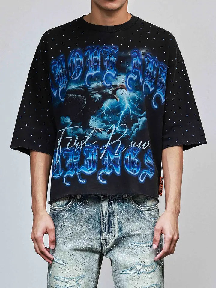 POR ENCIMA DE TODO, CABALGA LA TORMENTA — CAMISETA CORTA
