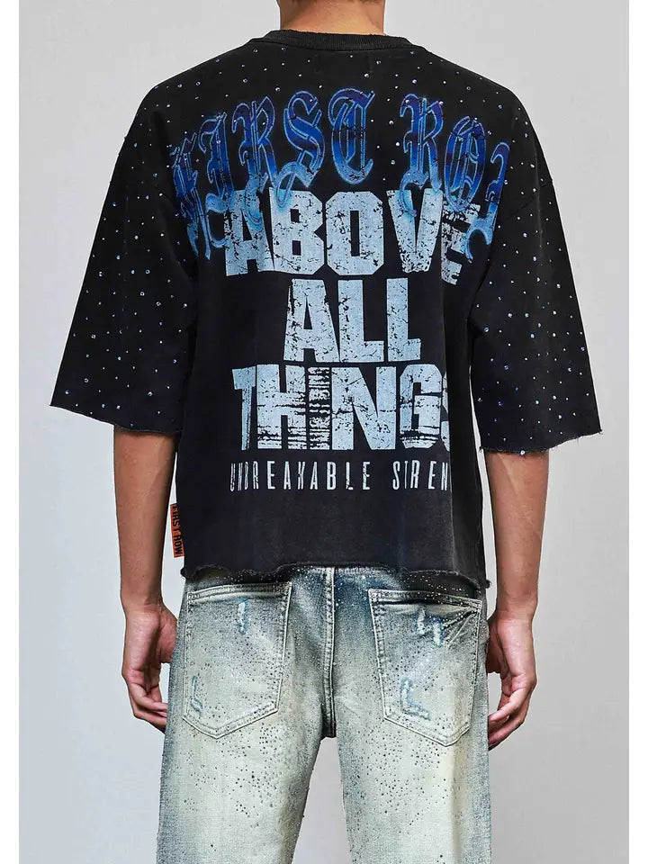 POR ENCIMA DE TODO, CABALGA LA TORMENTA — CAMISETA CORTA