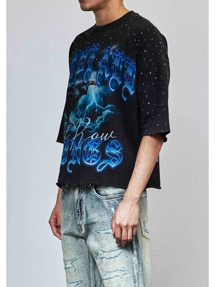 POR ENCIMA DE TODO, CABALGA LA TORMENTA — CAMISETA CORTA