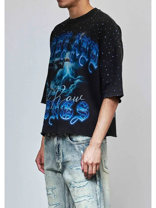 POR ENCIMA DE TODO, CABALGA LA TORMENTA — CAMISETA CORTA
